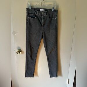 Dark Gray Skinny Jeans 29/8 loft